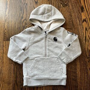 Carhartt Boys' Long-Sleeve Half-Zip Sweatshirt (2T)